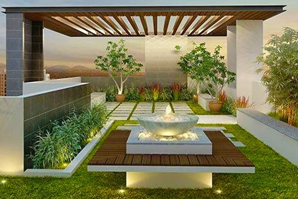 Terrace Gazebo at Vriddhi Regalis